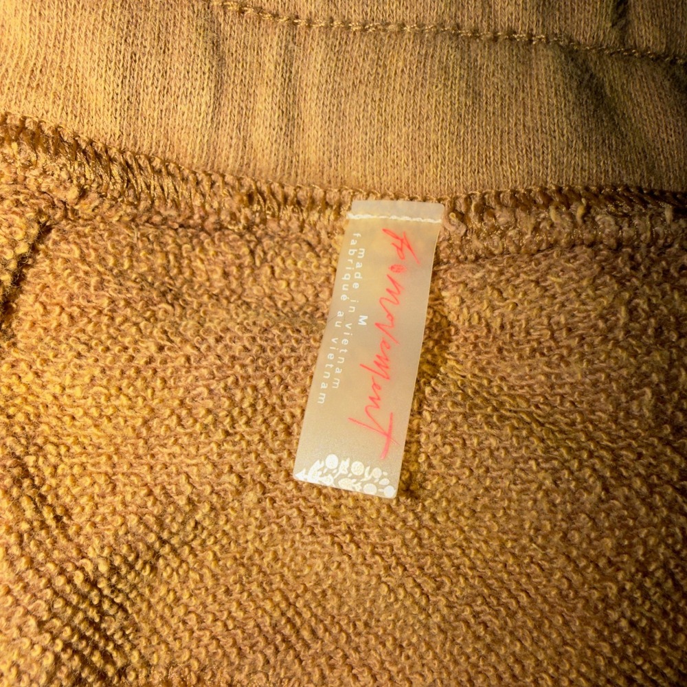 Free People Movement June Bug Joggers Womens Medium Brown Sweatpants - Picture 3 of 8